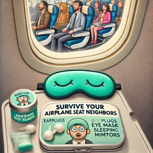 "Kit Sopravvivi ai vicini di posto in aereo"