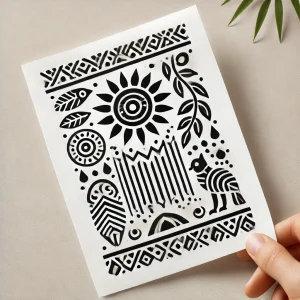 Tatuaggio Temporaneo Tribale – L’eleganza dell’Africa, sulla pelle (per un po’)