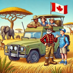 Safari con guida canadese – Esplorazione gentile con accento del Nord.